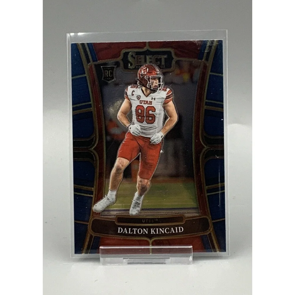 Dalton Kincaid *2023 Panini Select Draft*‎ Base Concourse RC #18-Utah